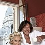 Juergen Drews mit Ramona in Venedig,bei Hochzeitsvorbereitung