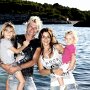 Matthias Reim mit seiner Familie auf Mallorca